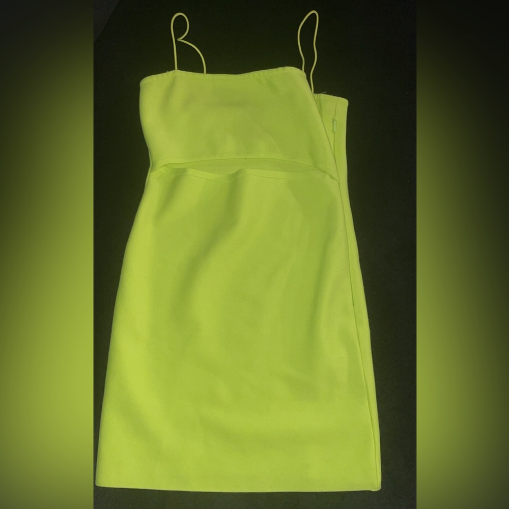 Forever 21 Yellow Spaghetti Strap Mini Sundress
